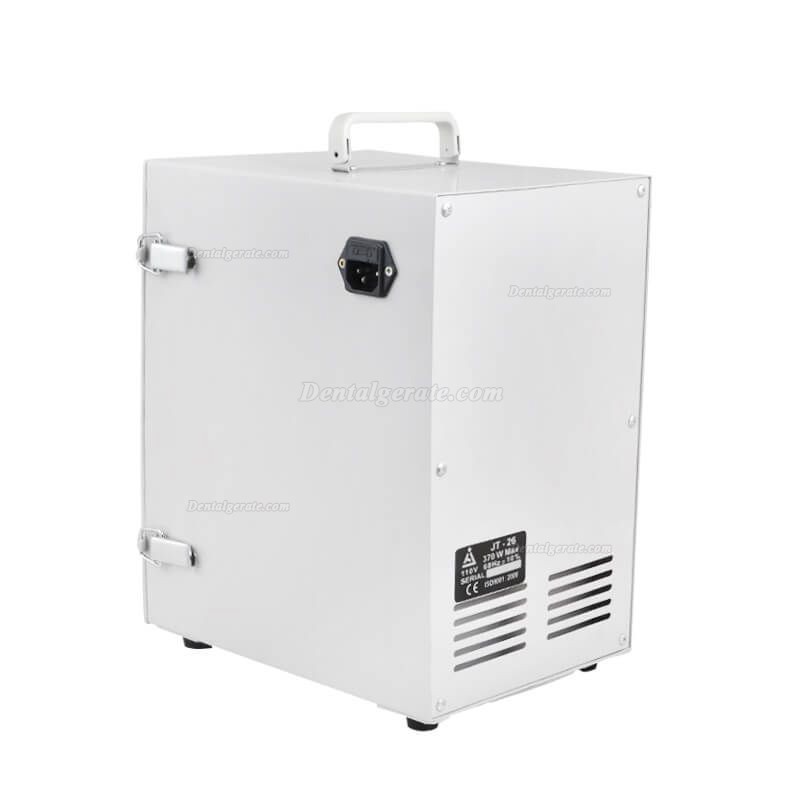 370W Dentallabor Digital Double Fl&uuml;gelrad Staub Collector Artificer Raum Staubsauger JT-26
